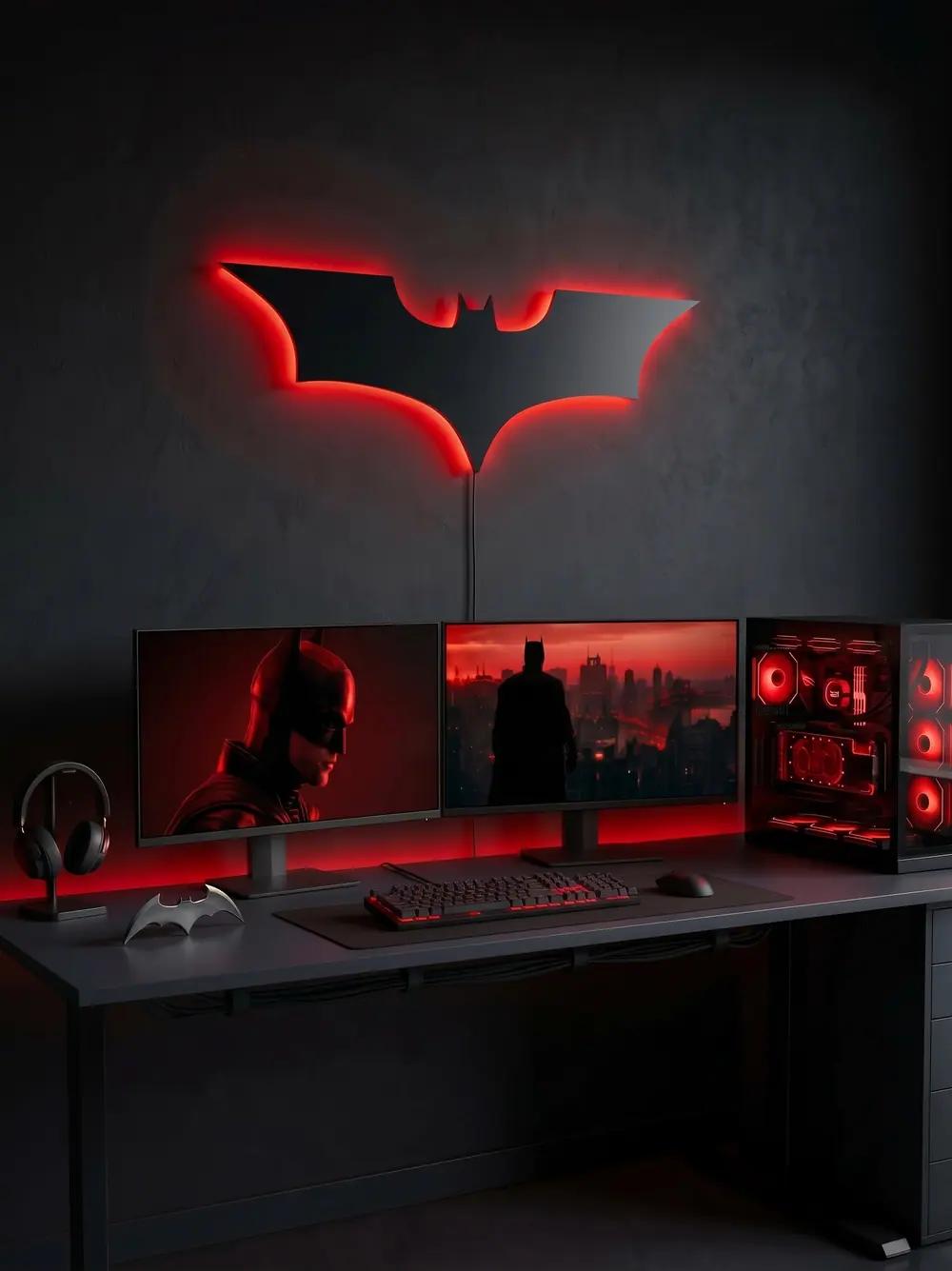 Batman RGB duvar lambası