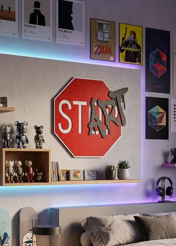 START - STOP Tabelası